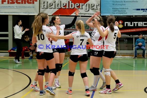 Volleyball Damen 3. Liga Süd SV Sinsheim gegen TSV Schmiden 18.02.2017 (© Siegfried)